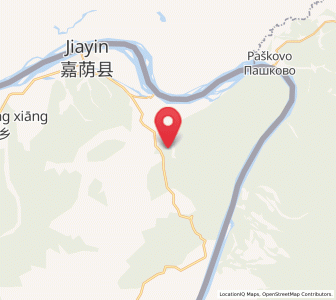 Map of Hongguang, Heilongjiang