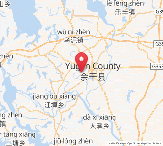 Map of Hongjiazui, Jiangxi