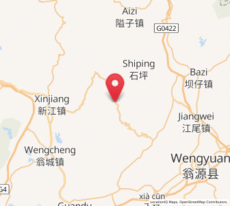 Map of Hongling, Guangdong