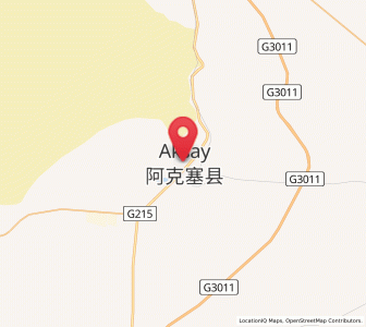 Map of Hongliuwan, Gansu