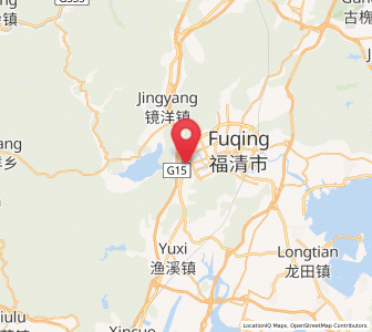 Map of Honglu, Fujian