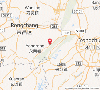 Map of Honglu, Chongqing