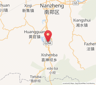 Map of Hongmiao, Shaanxi