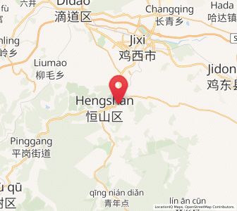Map of Hongqi, Heilongjiang
