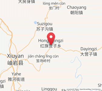 Map of Hongqi Yingzi, Liaoning