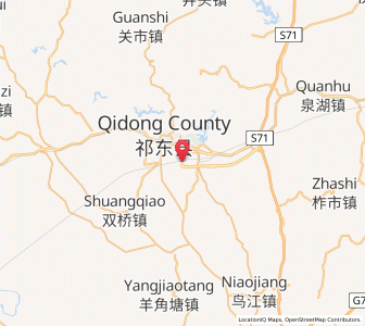 Map of Hongqiao, Hunan