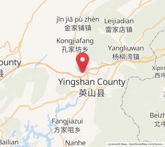Map of Hongshan, Hubei