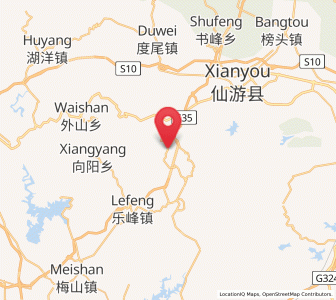 Map of Hongshan, Fujian
