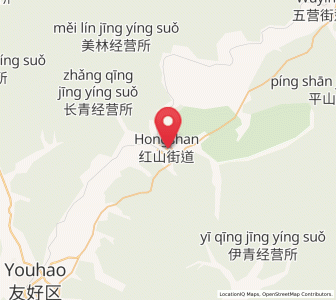 Map of Hongshan, Heilongjiang