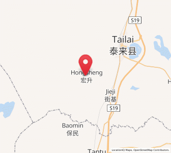 Map of Hongsheng, Heilongjiang