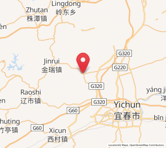Map of Hongtang, Jiangxi
