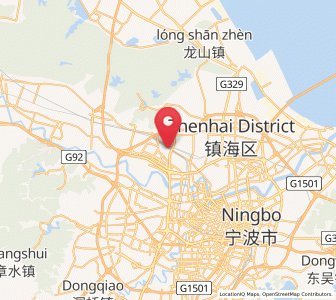 Map of Hongtang, Zhejiang