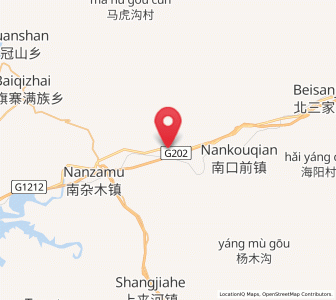 Map of Hongtoushan, Liaoning