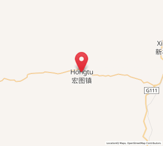 Map of Hongtu, Heilongjiang