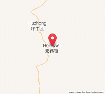 Map of Hongwei, Heilongjiang