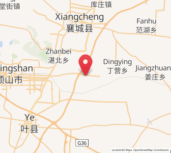 Map of Hongzhuangyang, Henan