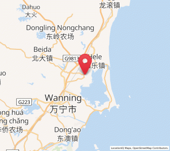 Map of Hou’an, Hainan