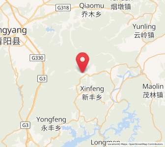 Map of Hou’an, Anhui