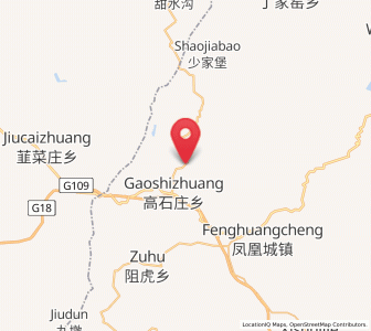 Map of Hougaoshizhuang, Shanxi