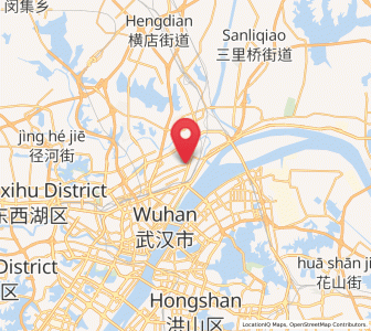 Map of Houhu, Hubei