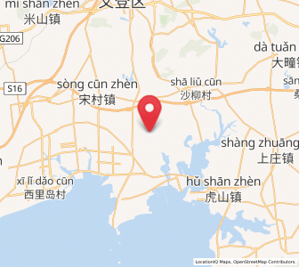 Map of Houjia, Shandong