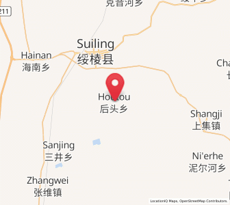 Map of Houtou, Heilongjiang