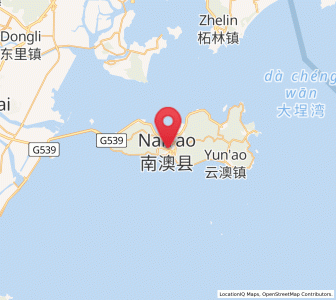 Map of Houzhai, Guangdong