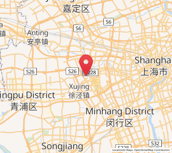 Map of Huacao, Shanghai