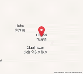 Map of Huahai, Gansu