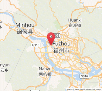 Map of Huai’an Shequ, Fujian