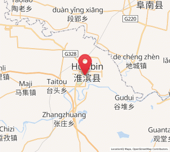 Map of Huaibin Chengguanzhen, Henan