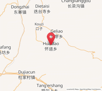 Map of Huaidao, Shanxi