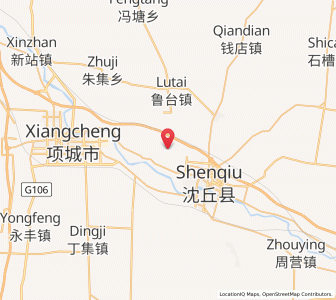Map of Huaidian, Henan