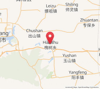 Map of Huaishu, Henan