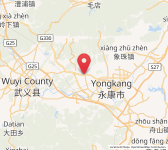 Map of Huajie, Zhejiang