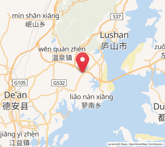 Map of Hualin, Jiangxi