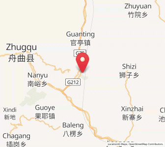 Map of Huama, Gansu