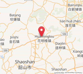 Map of Huaminglou, Hunan
