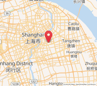 Map of Huamu, Shanghai