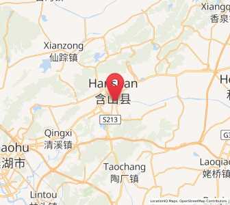 Map of Huanfeng, Anhui