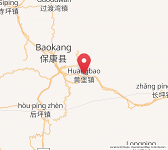 Map of Huangbao, Hubei