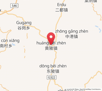 Map of Huangbei, Jiangxi
