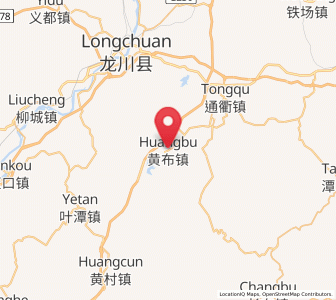 Map of Huangbu, Guangdong