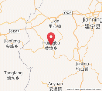 Map of Huangbu, Fujian