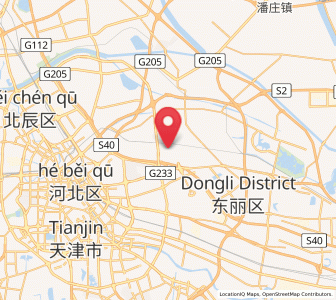 Map of Huangcaotuo, Tianjin