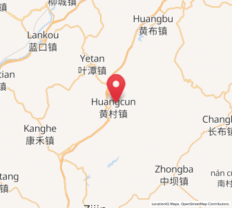 Map of Huangcun, Guangdong