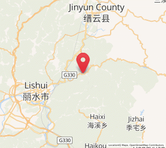 Map of Huangcun, Zhejiang
