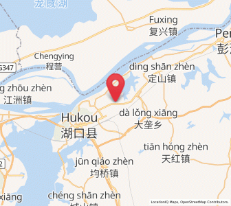 Map of Huangcun, Jiangxi