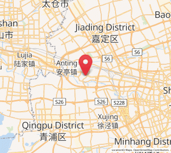 Map of Huangdu, Shanghai