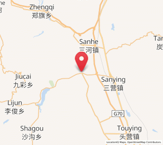 Map of Huangduobu, Ningxia Hui Autonomous Region